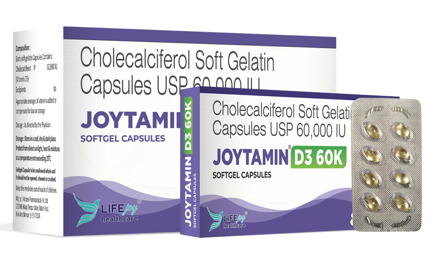 JOYMENTIN D3 NANO 60k Capsule 